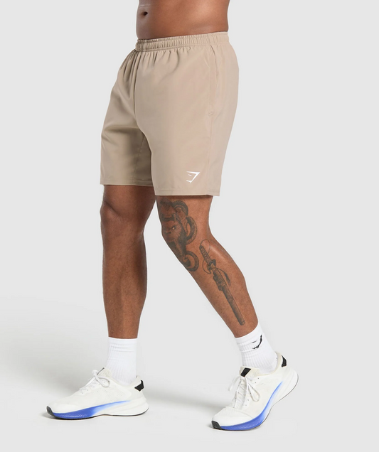Arrival Shorts 7" (Beige)