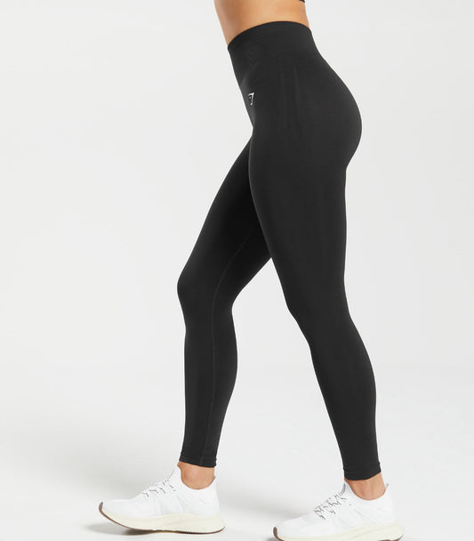 Everyday Seamless Leggings (Negro)