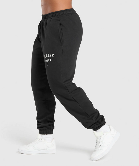 Bulking Season Brushed Joggers (Negro)