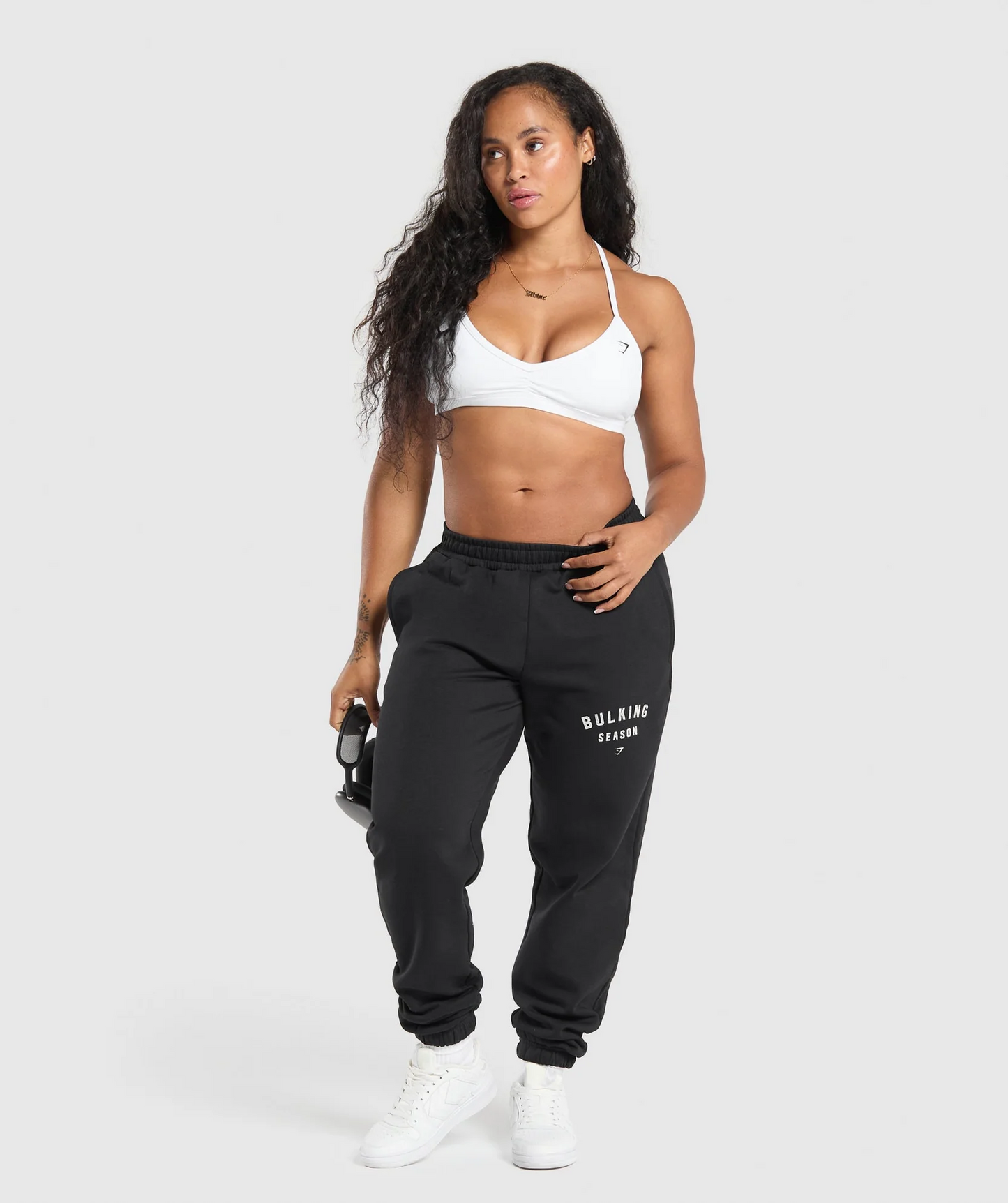 Bulking Season Brushed Joggers (Negro)