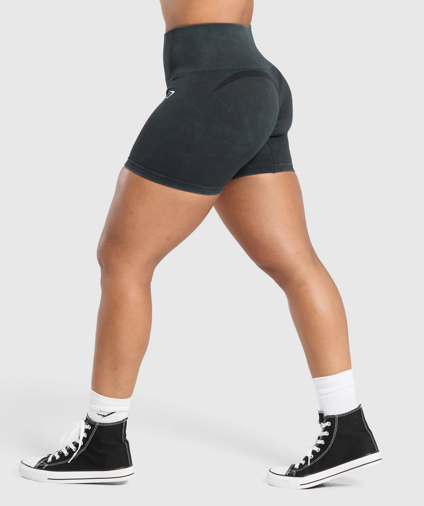 Gains Seamless Washed Shorts (Negro)