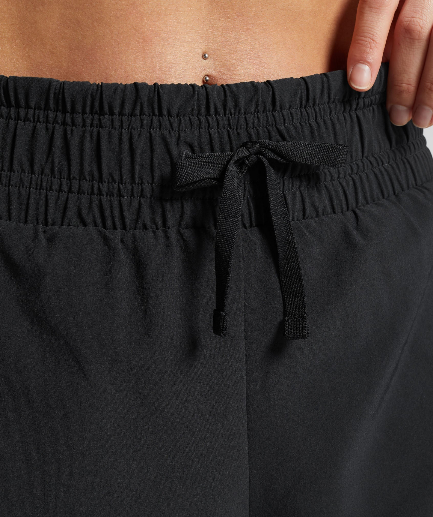 Running 2 In 1 Shorts (Negro/Gris)