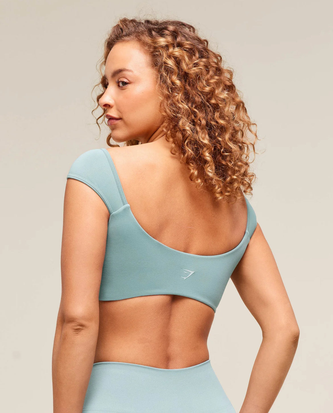 Soft Sculpt Cap Sleeve Bralette (Celeste)