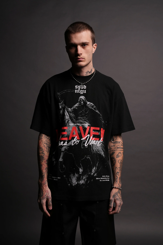 Ashen Horse "Premium" Oversized Tee