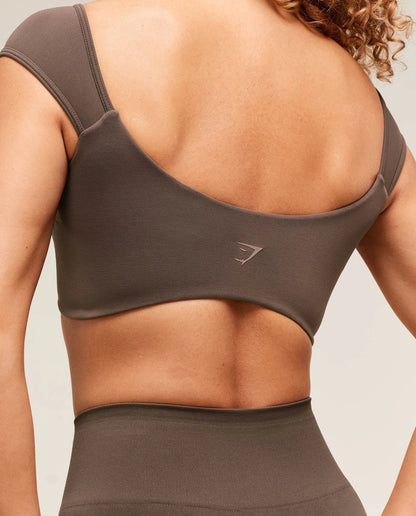 Soft OFT Sculpt Cap Sleeve Bralette (Café)