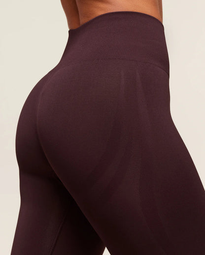 Everyday Seamless Flared Legging (Cherry Purple)