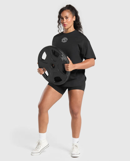 Legacy Oversized T-Shirt (Negro)