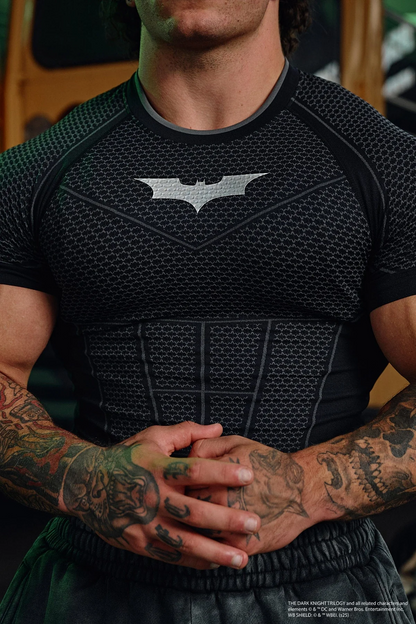 4259 Batman Compression Tees (Negro)