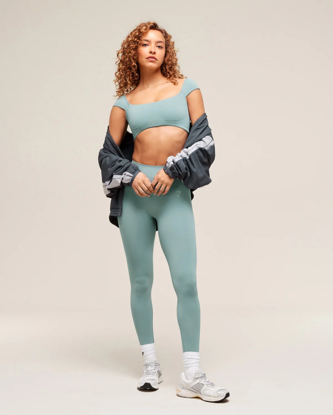 Soft Sculpt Cap Sleeve Bralette (Celeste)