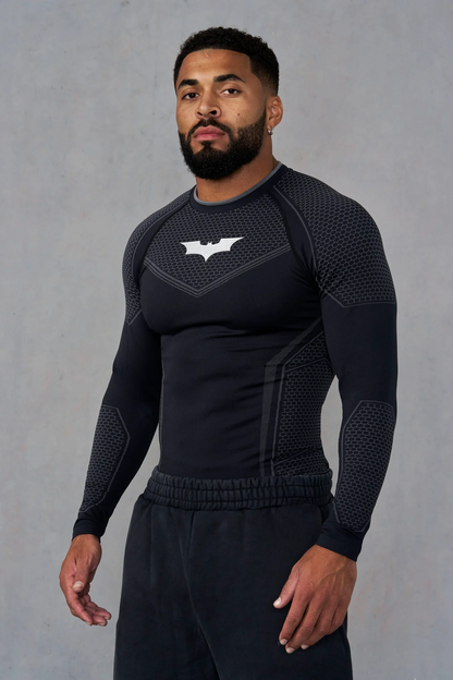 8004  Batman Compression Longsleeves