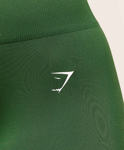 Everyday Seamless Flared Leggings (Verde)