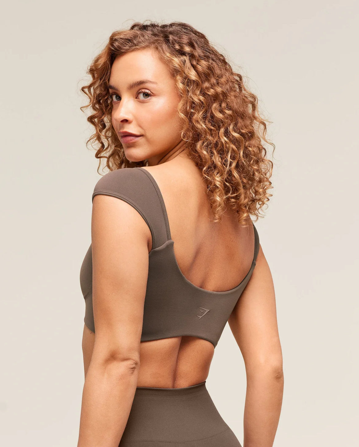 Soft OFT Sculpt Cap Sleeve Bralette (Café)