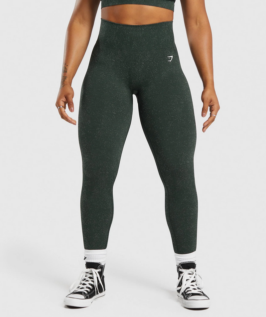 Adapt Fleck Seamless Leggings (Verde)