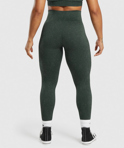 Adapt Fleck Seamless Leggings (Verde)