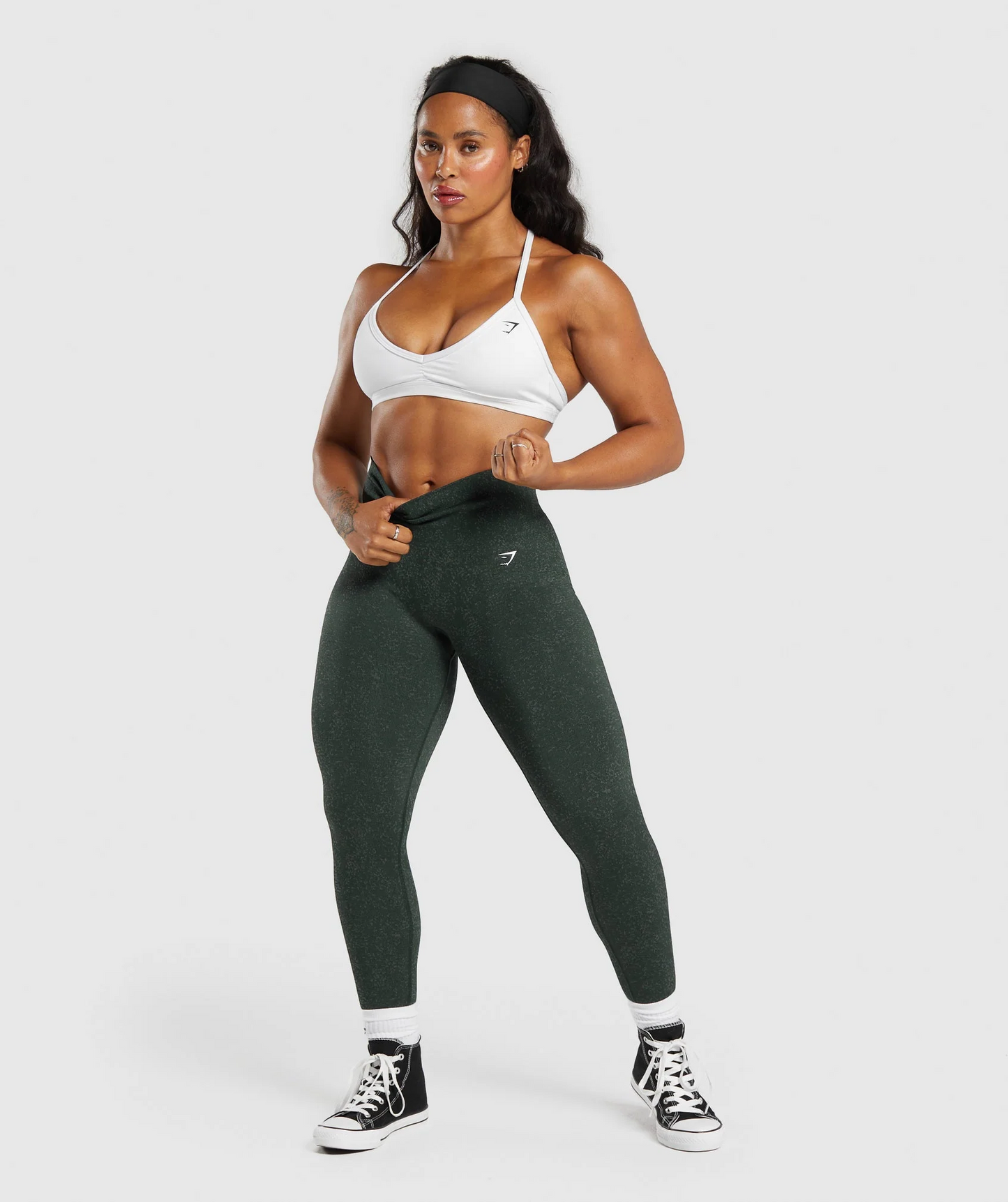 Adapt Fleck Seamless Leggings (Verde)