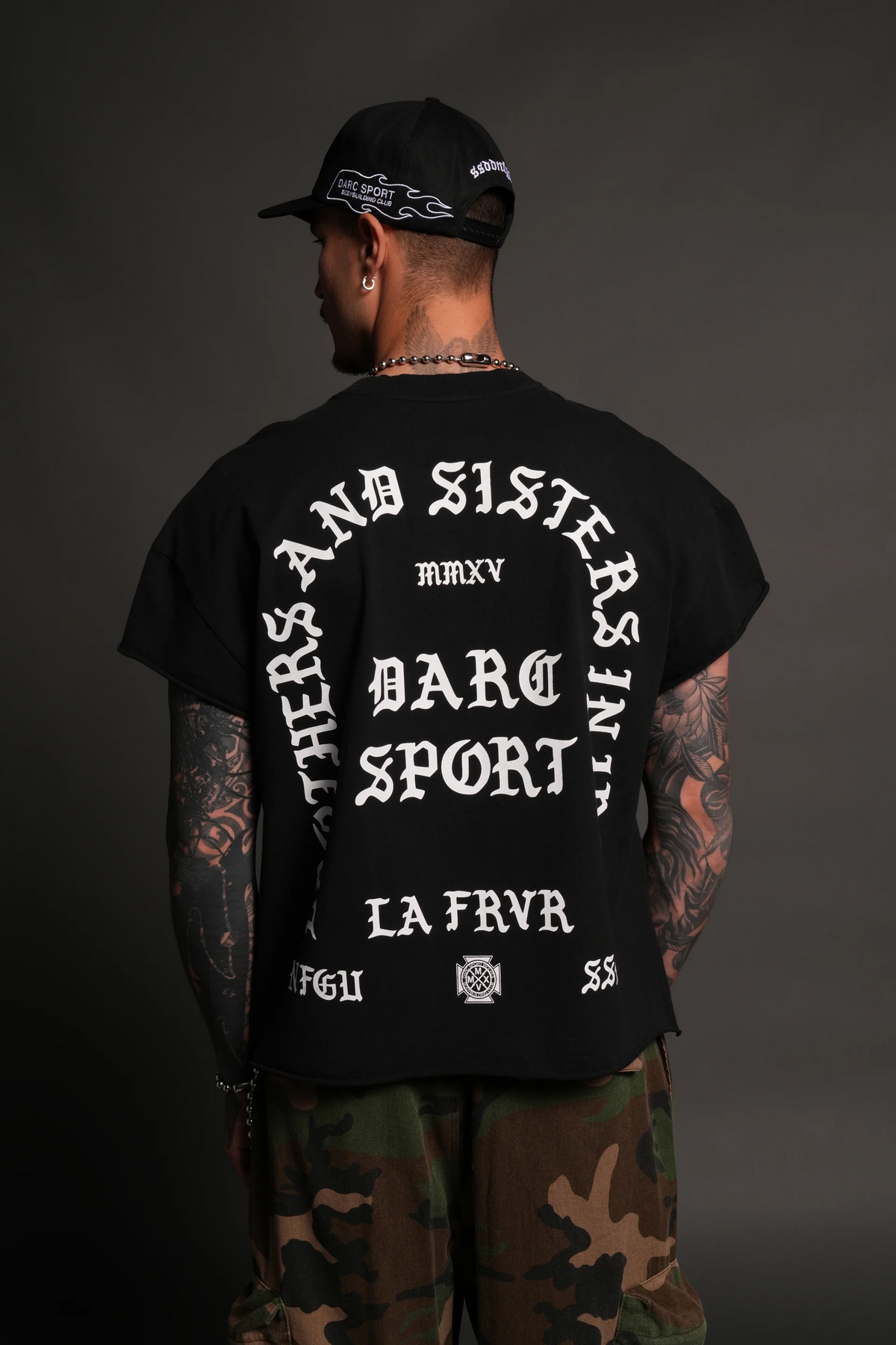 La Cherub Grunge Mid Length Raw Hem Cap Sleeve