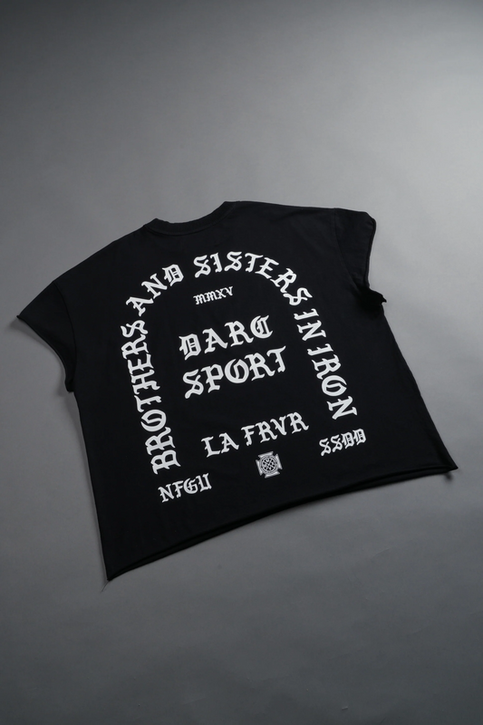 La Cherub Grunge Mid Length Raw Hem Cap Sleeve