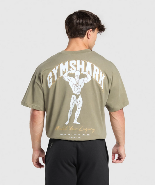 Build Your Legacy Graphic T-Shirt (Verde)