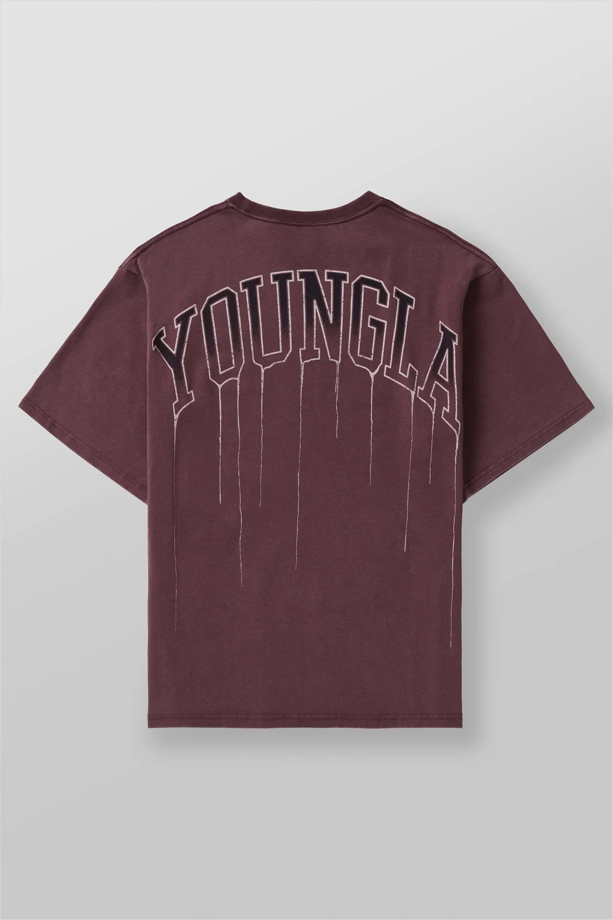 W428 Drip Oversized Tee (Púrpura lavado)
