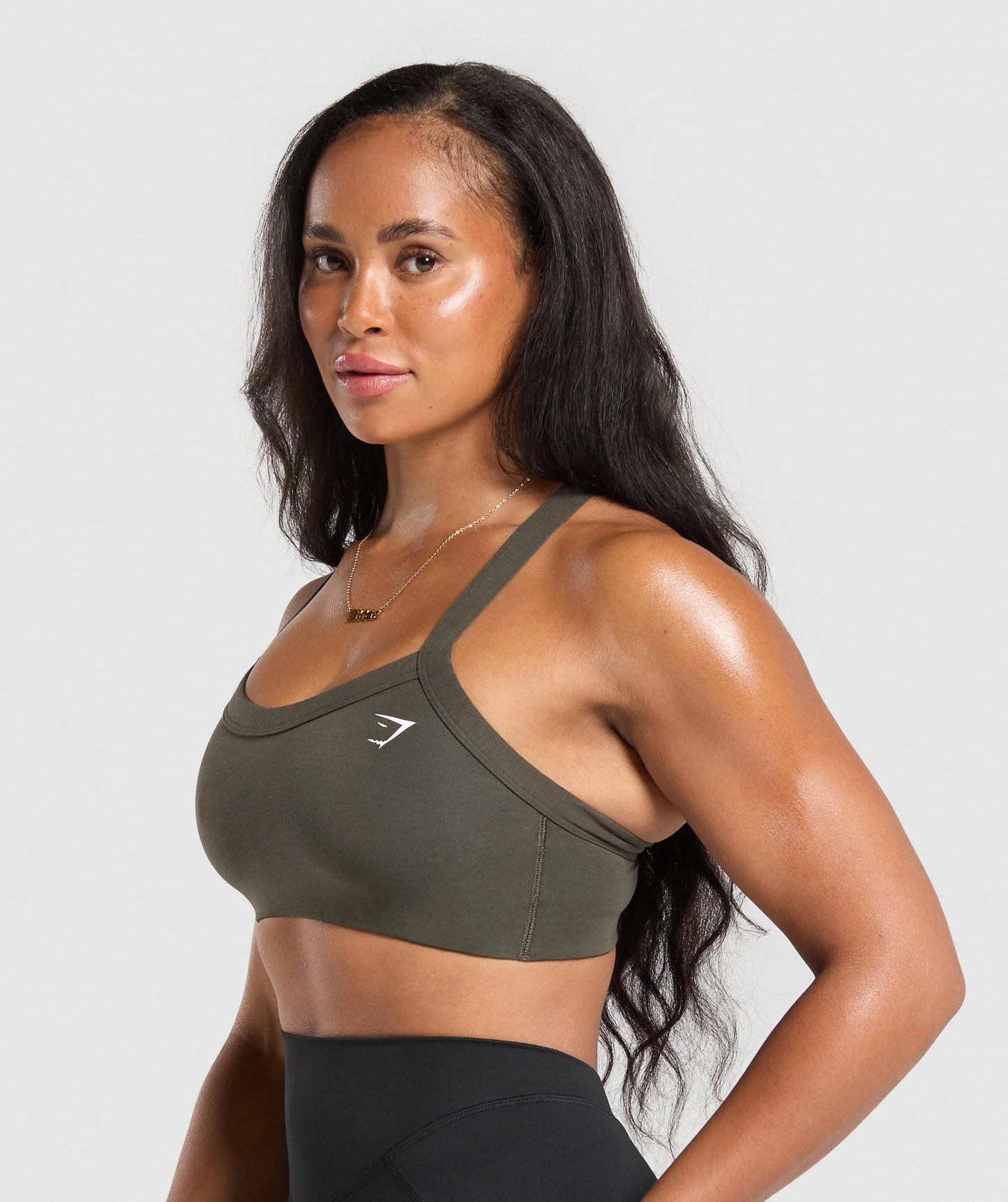 Cotton Lifting Sports Bra (Verde)