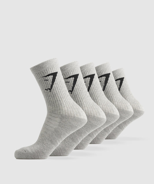 Crew Socks (Blanco, Negro, Gris) descuento automático al comprar 2 pares o más