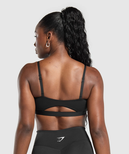 Cut Out Bandeau (Negro)