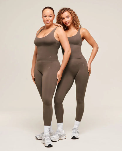 Soft Sculpt Leggings (Café)