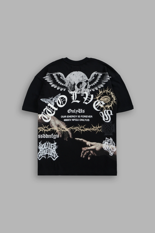 Darc Creed "Premium" Oversized Tee in Black