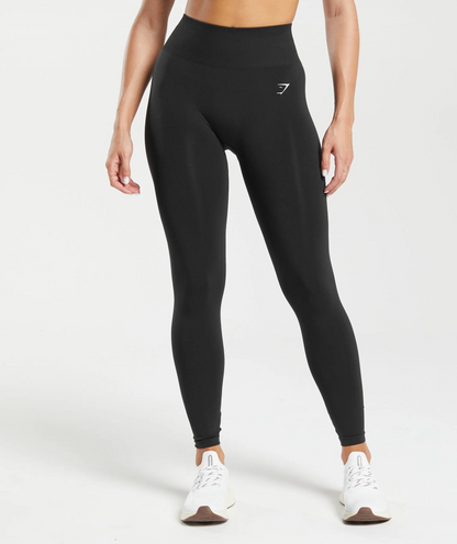 Everyday Seamless Leggings (Negro)