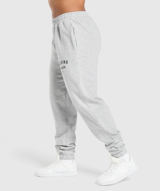 Bulking Season Brushed Joggers (Gris Claro)