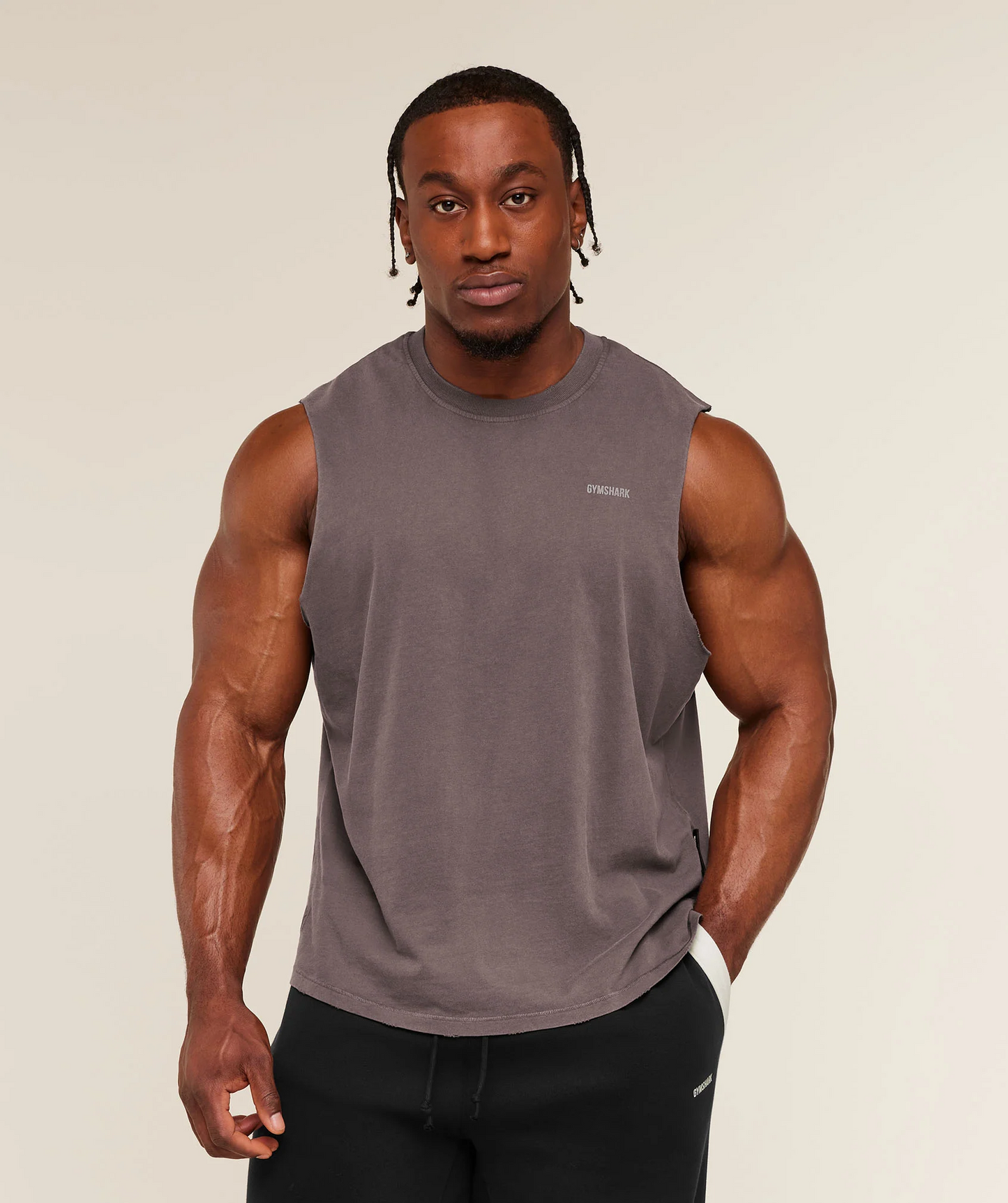 Gymshark x CBUM Washed Sleeveless T-Shirt