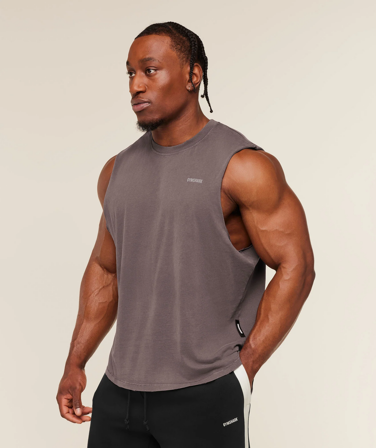 Gymshark x CBUM Washed Sleeveless T-Shirt