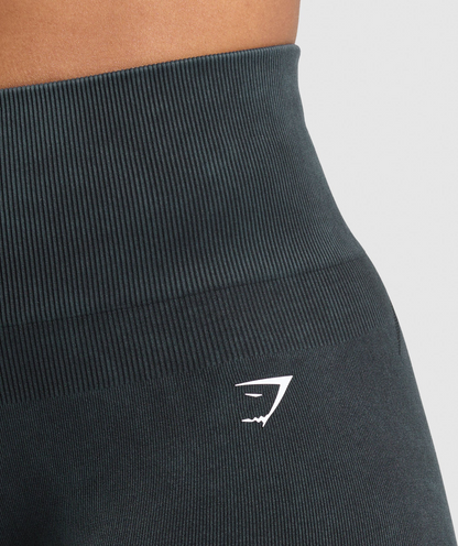 Gains Seamless Washed Shorts (Negro)