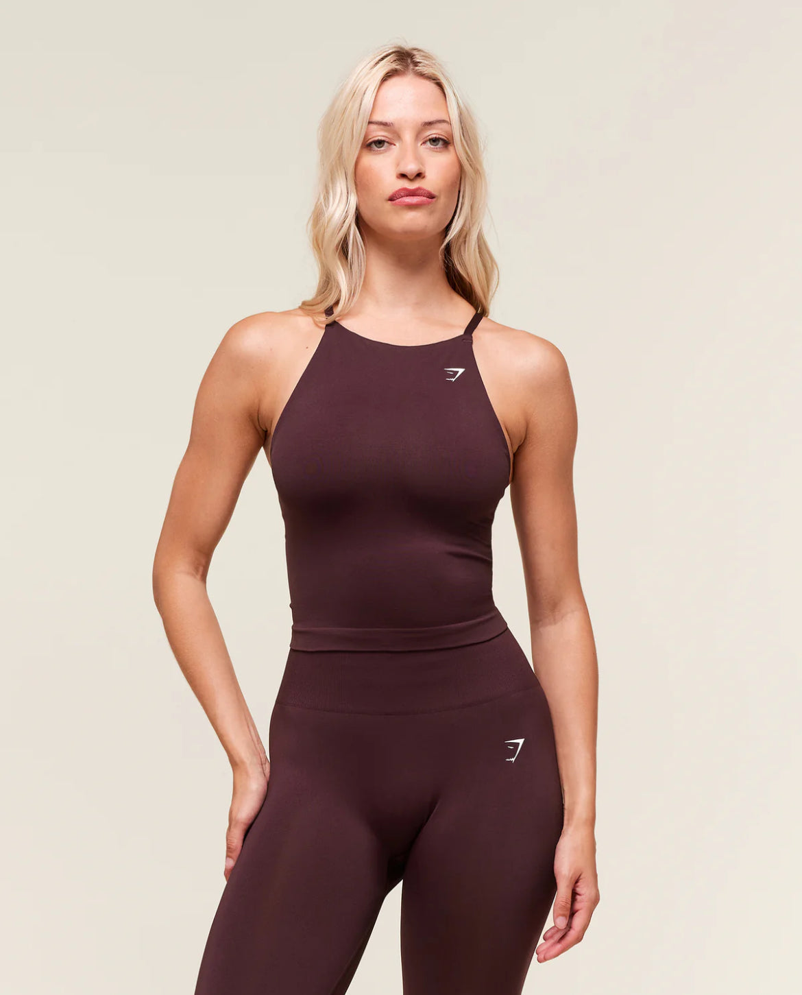 Everyday Seamless Tank With Shelf (Cherry Purple)