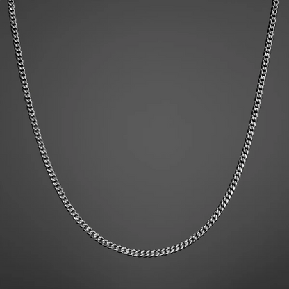 Cuban Link 3mm - Silver RG134