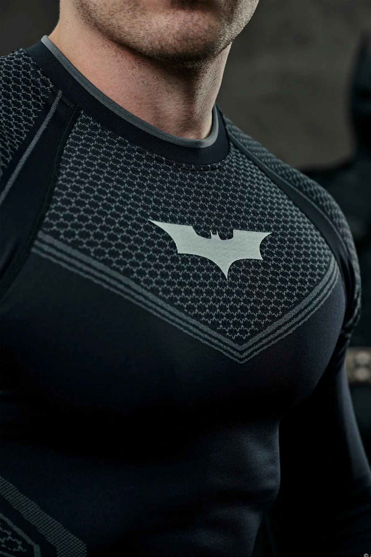 8004  Batman Compression Longsleeves
