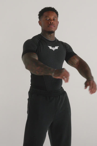 4259 Batman Compression Tees (Negro)